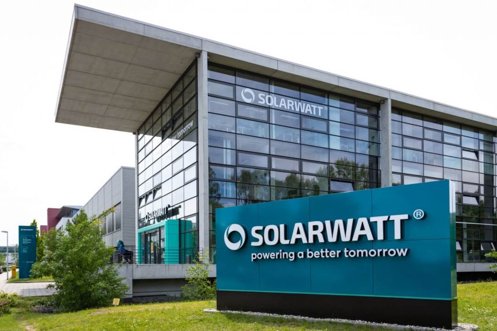 Hoofdkantoor van Solarwatt in Dresden
